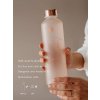EQUA skleněná lahev Mismatch Bloom 750 ml