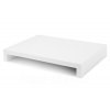 Podstavec pod monitor A4+ bílý - lamino  kvalitní provedení, 4 velikosti 5, 10, 15 a 20 cm