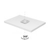 A4+ DOUBLE 360° otočný podstavec pod monitor - brilliant white  4 výšky - 5-10-15-20 cm, vhodný i k prezentaci