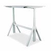DeskTherapy A-DESIGN EXCLUSIVE - polohovací stůl  Luxusní designový stůl se sloupky Linak