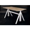 DeskTherapy A-DESIGN EXCLUSIVE - polohovací stůl  Luxusní designový stůl se sloupky Linak
