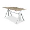 DeskTherapy A-DESIGN EXCLUSIVE - polohovací stůl  Luxusní designový stůl se sloupky Linak