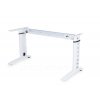 DESK FIX 200 - černá podnož - výškově nastavitelný stůl  variabilní nastavení výšky stolu pomocí šroubů