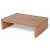 Podstavec pod monitor A4+ DELUX DUB CORBRIDGE  premiový dekor, 4 velikosti 5, 10, 15 a 20 cm