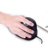 EVMOUSE vertikální drátová myš - LARGE  Laserová myš USB