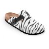 Obuv zdravotní FORcare 102066 bílá potisk zebra