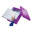 Archivační krabice Leitz Click-N-Store M (A4) wow, purpurová  281 x 200 x 369 mm