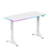 Herní stůl ULTRADESK IRON WHITE 11