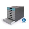 Zásuvkový box DURABLE IDEALBOX PRO 7 - modrý