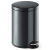 DURABLE ROUND 20L Pedálový odpadkový koš antracitový 1