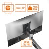 Monitor mount Durable - rameno na jeden monitor se svorkou + Cavoline box zdarma