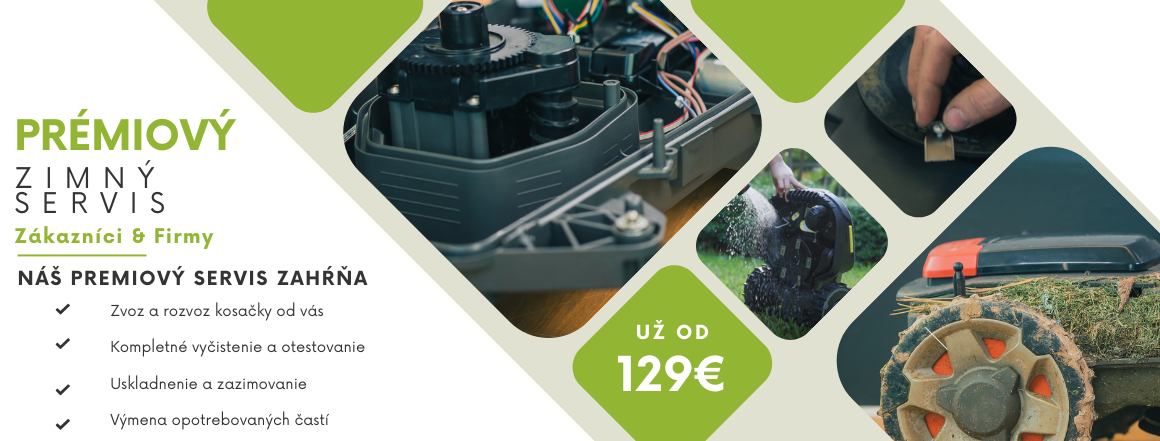 Zimná udržba kosačiek