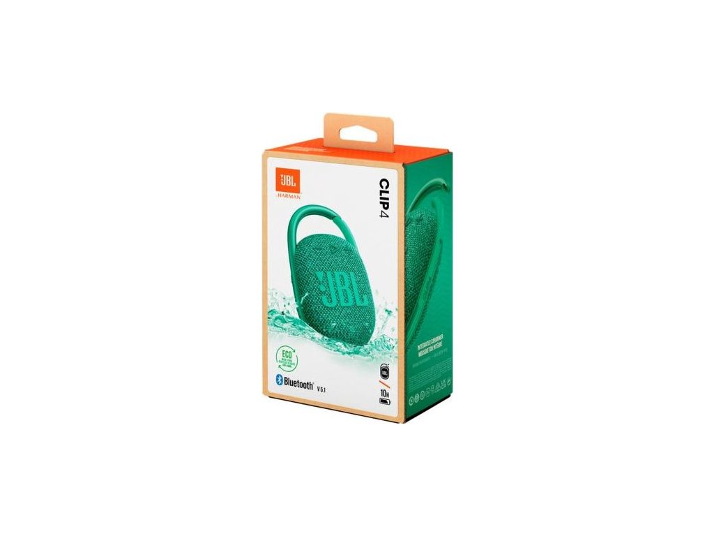 Bezdrôtový Bluetooth reproduktor JBL CLIP 4 Eco Green EU