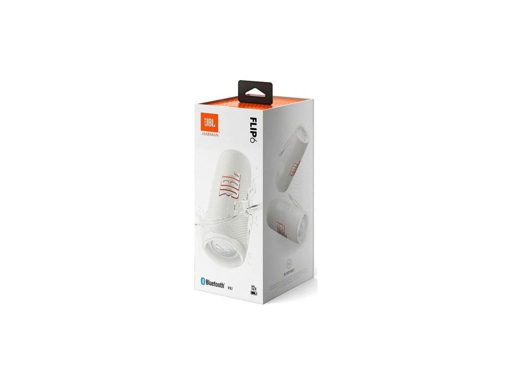 Bezdrôtový Bluetooth reproduktor JBL Flip 6 White EU