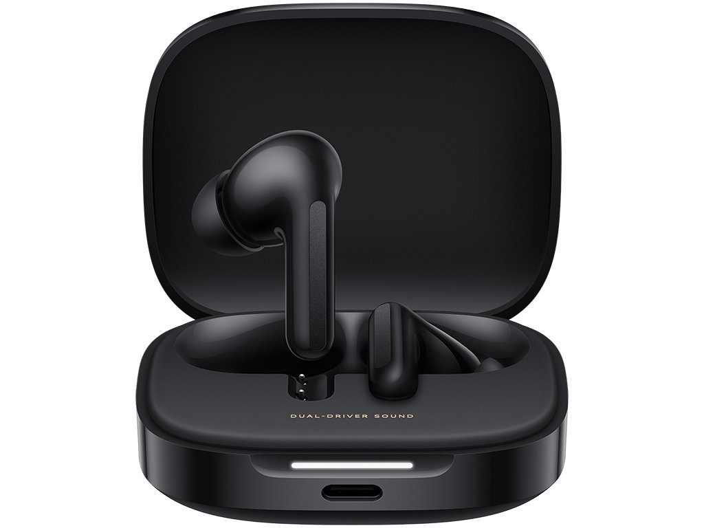 Redmi buds 6 O77 Black caseopen front s