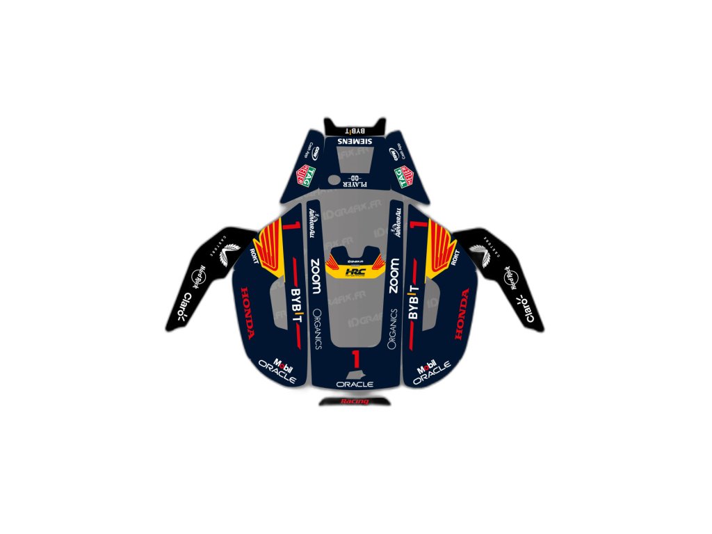 copy of Alpine F1 Edition Sticker Mammotion YUKA Lawnmower Robot