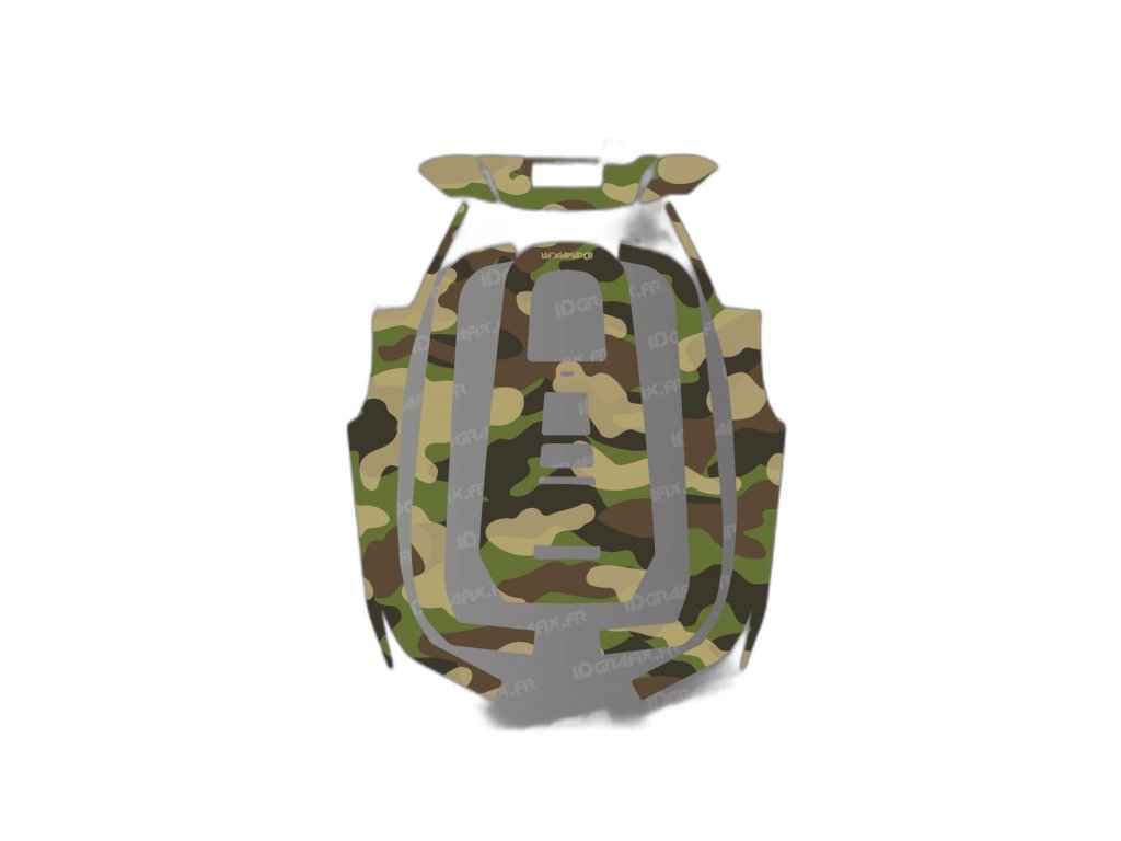 Camo Army Edition sticker ECOVACS Goat A1600 RTK robotic lawnmower