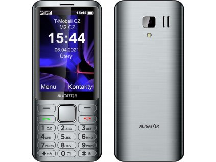 ALIGATOR D950 Dual sim strieborný