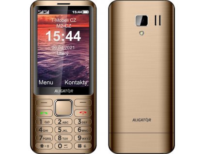 ALIGATOR D950 Dual sim zlatý