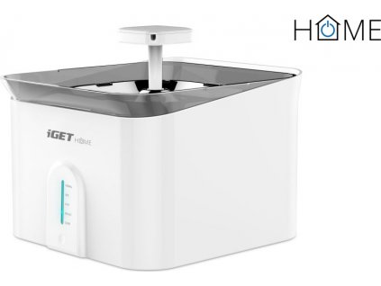 iGET HOME Fountain 3,5L - Automatická fontánka pre domácich miláčikov s objemom 3,5 l, aplikácia HOME