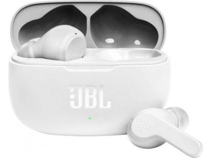 JBL Wave 200 TWS Bluetooth bezdrôtové slúchadlá do uší biele EU