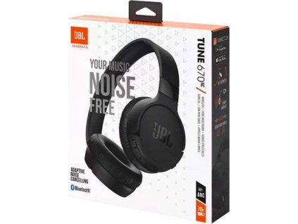 Bezdrôtové slúchadlá do uší JBL Tune 670NC Bluetooth Black EU