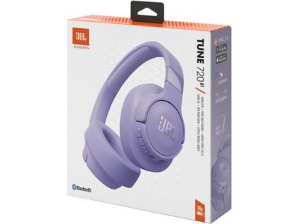 JBL Tune 720BT Bluetooth bezdrôtové slúchadlá do uší Purple EU