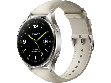 M61C Leather White Titanium FrontLeft45 R2 s