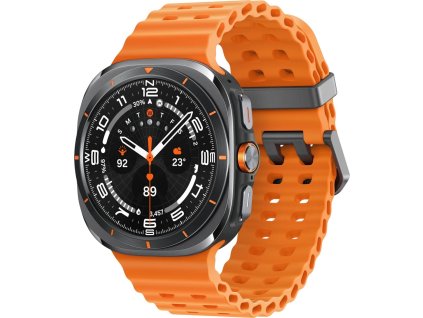 Samsung Galaxy Watch Ultra/47mm/Titanium Gray/Šport Band/Orange