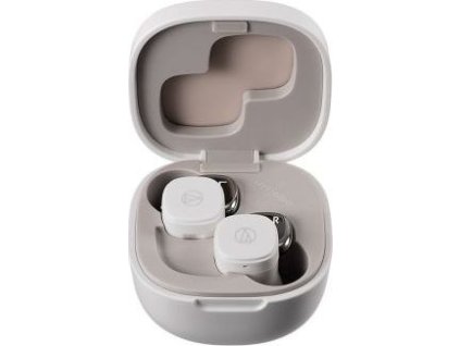 Audio-Technica ATH-SQ1 Bluetooth bezdrôtové slúchadlá do uší biele EU