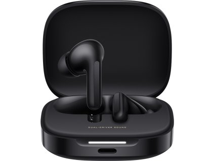 Redmi buds 6 O77 Black caseopen front s