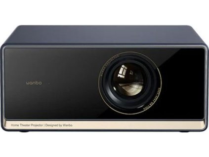 Projektor Wanbo X5 Pro 140-palcový, 1080P s Android TV 11, dvojpásmové Wi-Fi, tmavomodrá EU
