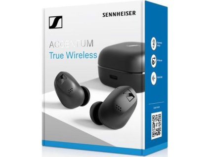 Bezdrôtové slúchadlá do uší Sennheiser Accentum True Wireless, čierne, EU