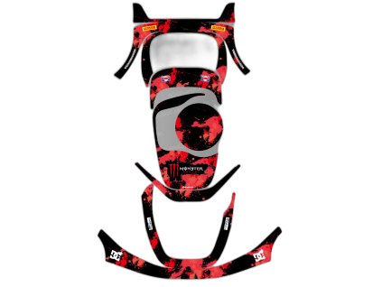 Sticker Monster Edition (Red) Segway Navimow i105E i108E Robot Lawnmower