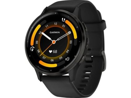 Inteligentné hodinky Garmin Venu 3S 45 mm, GPS, vystužený polymér, nehrdzavejúca oceľ, čierna, EU