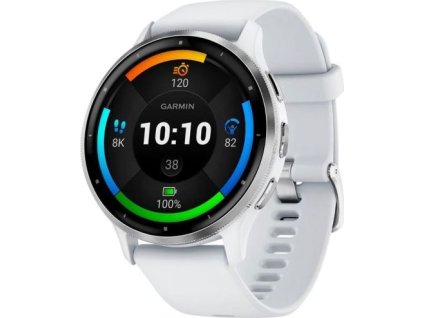 Inteligentné hodinky Garmin Venu 3S 45 mm, GPS, vystužený polymér, nehrdzavejúca oceľ, biely kameň, EU