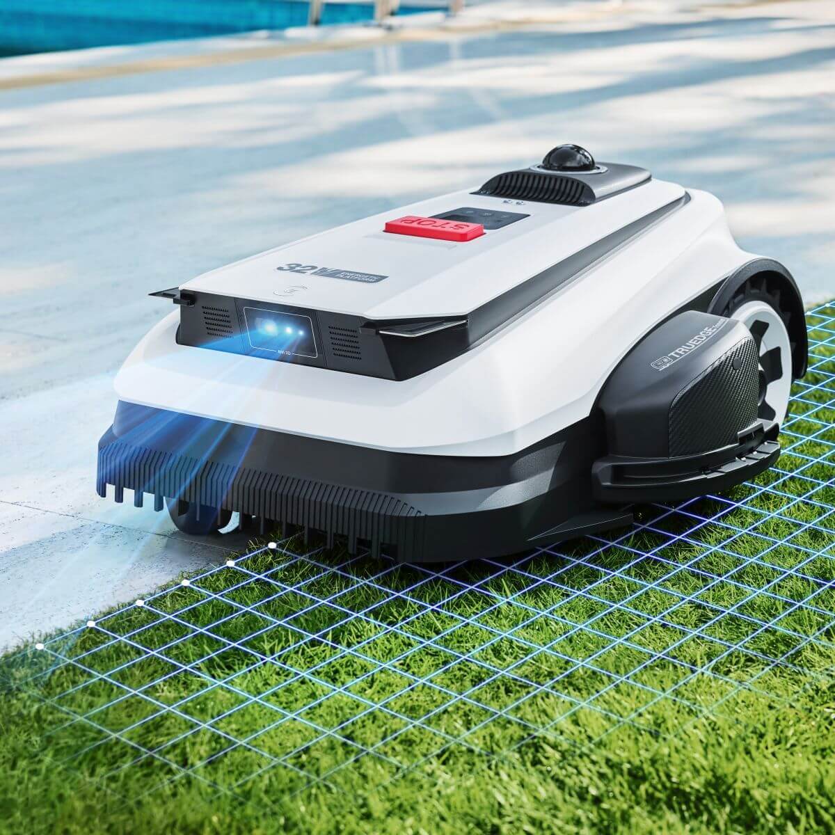ECOVACS GOAT A3000 LiDAR PRO – robotická kosačka so strunovým vyžínačom