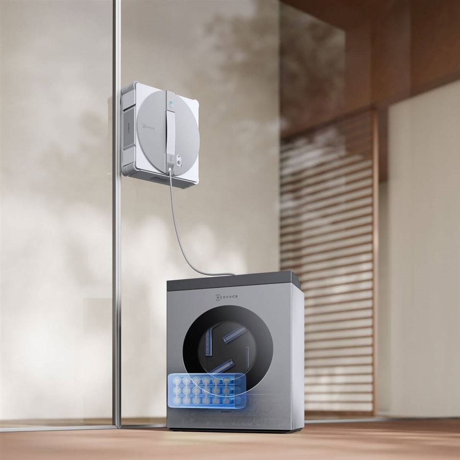 Ecovacs Winbot W3 Omni Silver – robotický čistič okien