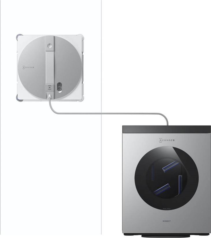 Ecovacs Winbot W3 Omni Silver – robotický čistič okien