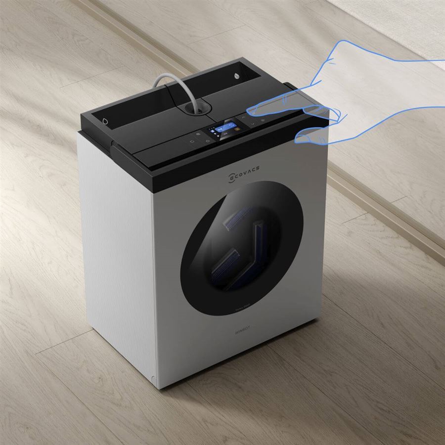 Ecovacs Winbot W3 Omni Silver – robotický čistič okien