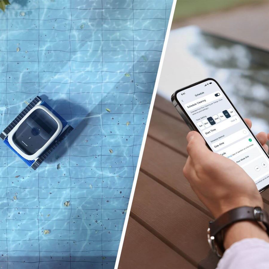 Ecovacs Ultramarine P1 – inteligentný robotický čistič bazénov