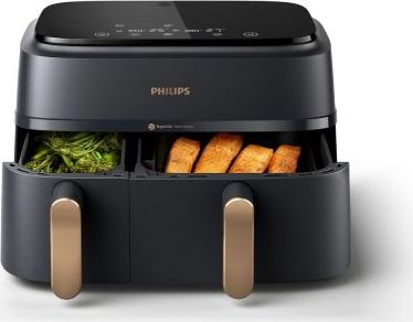 Philips Airfryer 3000 Dual Basket NA3520 – 9 l fritéza