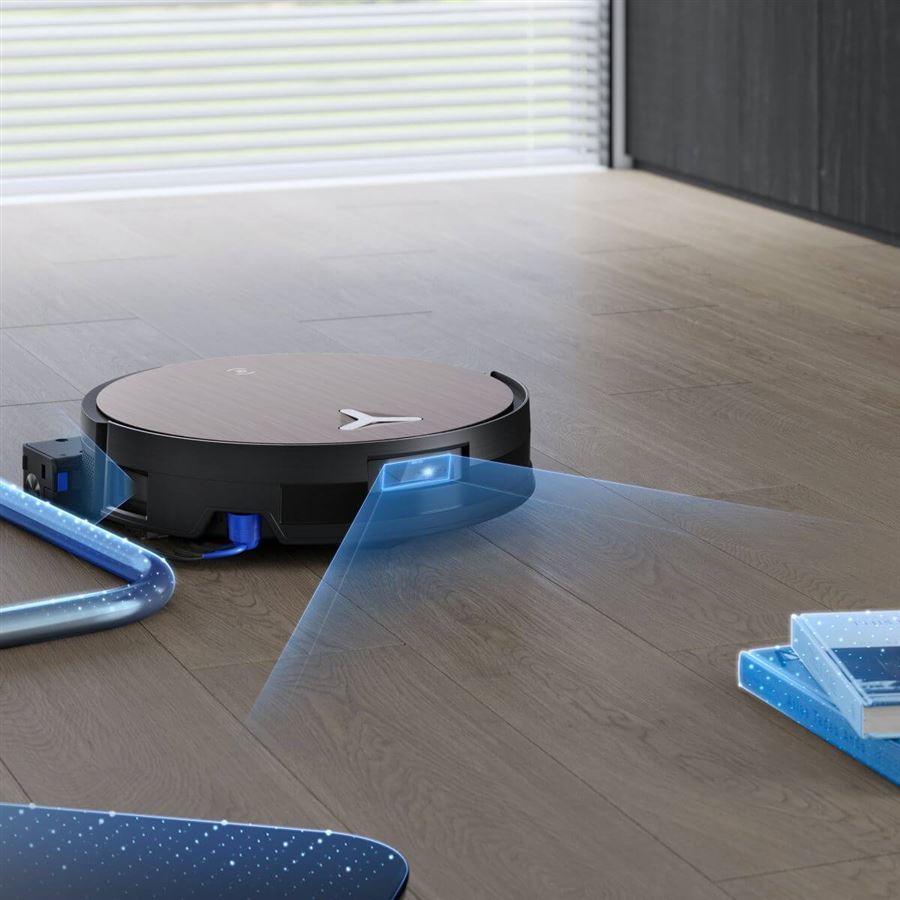 ECOVACS DEEBOT X11 OMNICYCLONE SILVER - robotický vysávač