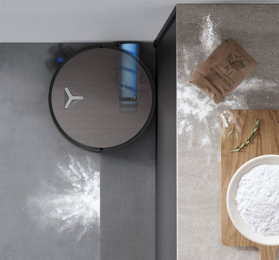 ECOVACS DEEBOT X11 OMNICYCLONE SILVER - robotický vysávač