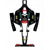 NÁLEPKA F1 Mercedes 2024 Edition - ROBOTICKÁ KOSAČKA MAMMOTION LUBA 2