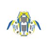 Polis Edition Sticker Mammotion YUKA Lawnmower Robot