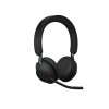 Jabra Evolve2 65, USB-A Black MS, tím, Ster., Desk.