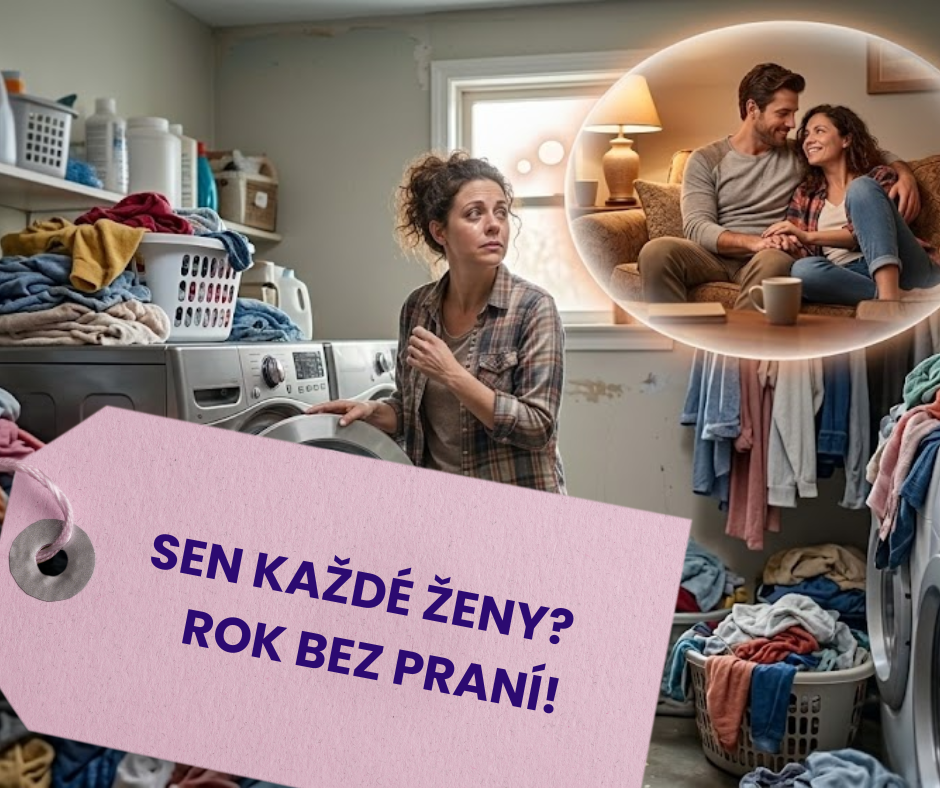Sen každé ženy je rok bez špinavého prádla!