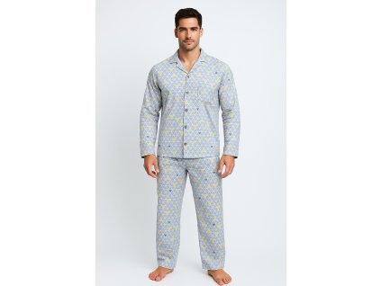 Flanel světle šedá