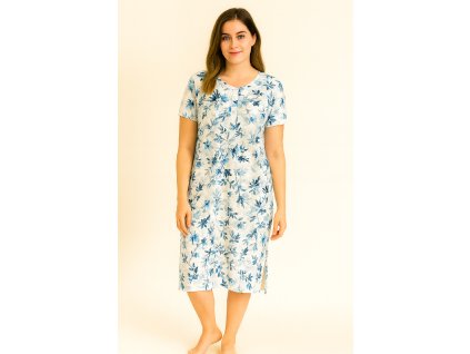 Klára krátký rukáv modrá